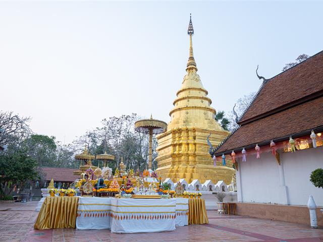 คณะศิลปศาสตร์ ได้เข้าร่วมโครงการ “ประเพณีแห่ผ้าห่มพระธาตุจอมทอง” ประจำปี ๒๕๖๖