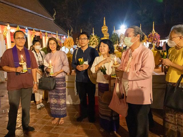คณะศิลปศาสตร์ ได้เข้าร่วมโครงการ “ประเพณีแห่ผ้าห่มพระธาตุจอมทอง” ประจำปี ๒๕๖๖