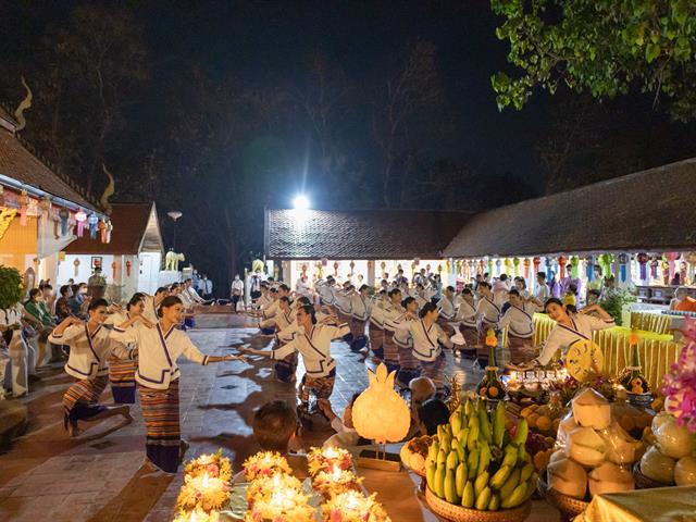 คณะศิลปศาสตร์ ได้เข้าร่วมโครงการ “ประเพณีแห่ผ้าห่มพระธาตุจอมทอง” ประจำปี ๒๕๖๖
