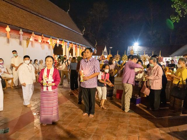 คณะศิลปศาสตร์ ได้เข้าร่วมโครงการ “ประเพณีแห่ผ้าห่มพระธาตุจอมทอง” ประจำปี ๒๕๖๖