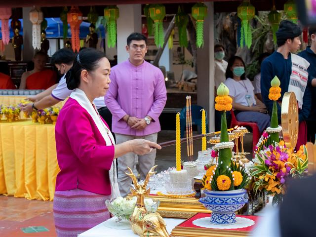 คณะศิลปศาสตร์ ได้เข้าร่วมโครงการ “ประเพณีแห่ผ้าห่มพระธาตุจอมทอง” ประจำปี ๒๕๖๖
