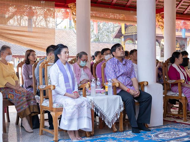 คณะศิลปศาสตร์ ได้เข้าร่วมโครงการ “ประเพณีแห่ผ้าห่มพระธาตุจอมทอง” ประจำปี ๒๕๖๖