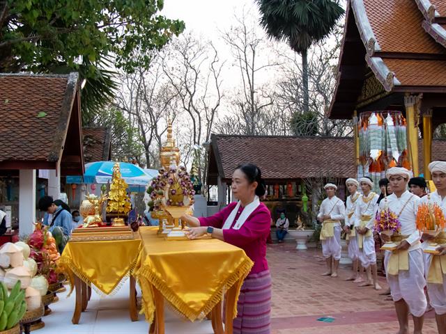 คณะศิลปศาสตร์ ได้เข้าร่วมโครงการ “ประเพณีแห่ผ้าห่มพระธาตุจอมทอง” ประจำปี ๒๕๖๖