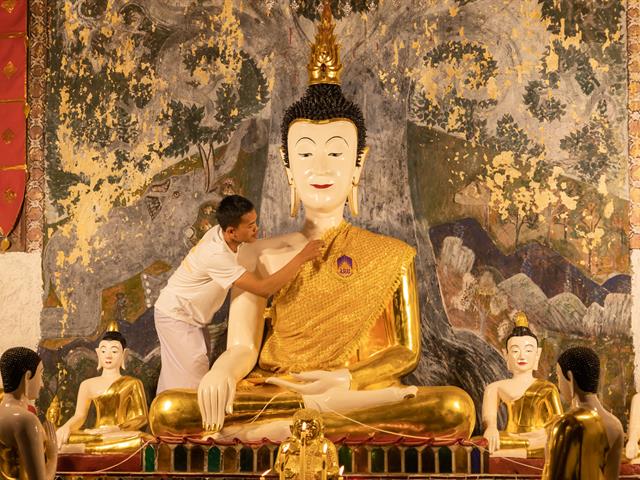 คณะศิลปศาสตร์ ได้เข้าร่วมโครงการ “ประเพณีแห่ผ้าห่มพระธาตุจอมทอง” ประจำปี ๒๕๖๖