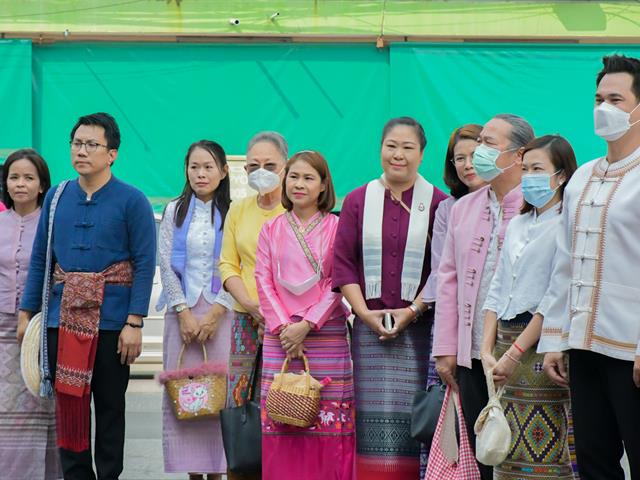 ประเพณีแห่ผ้าห่มพระธาตุจอมทอง มหาวิทยาลัยพะเยา ประจำปี ๒๕๖๖