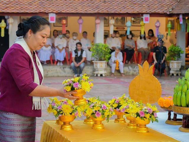 ประเพณีแห่ผ้าห่มพระธาตุจอมทอง มหาวิทยาลัยพะเยา ประจำปี ๒๕๖๖