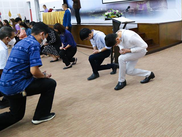 มหาวิทยาลัยพะเยา จัดกิจกรรมการอบรมเชิงปฏิบัติการ  งานศาสนพิธี รัฐพิธี และพิธีต่าง ๆ ประจำปีงบประมาณ พ.ศ. 2566
