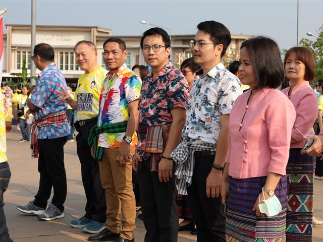 คณะเภสัชศาสตร์ เข้าร่วมขบวนพาเหรดปิดกิจกรรม UP Sport 2023
