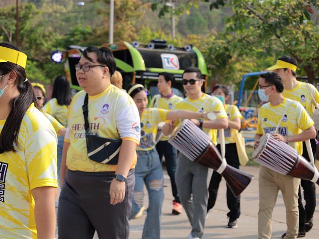 คณะเภสัชศาสตร์ เข้าร่วมขบวนพาเหรดปิดกิจกรรม UP Sport 2023