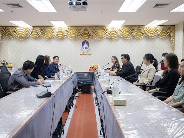 คณะศิลปศาสตร์ ให้การต้อนรับผู้ช่วยที่ปรึกษาฝ่ายความร่วมมือด้านภาษาฝรั่งเศส สถานเอกอัครราชทูตฝรั่งเศสประจำประเทศไทย