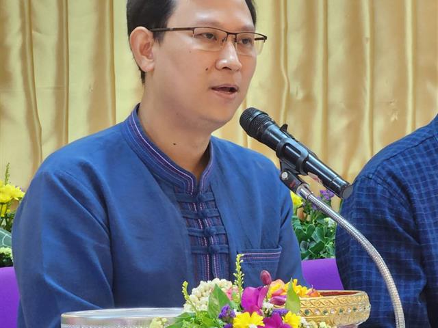 วิทยาลัยการจัดการ จัดพิธีสืบสานประเพณี “สระเกล้าดำหัว” ผู้บริหาร คณาจารย์อาวุโส เนื่องในเทศกาลปี๋ใหม่เมือง ประจำปี 2566