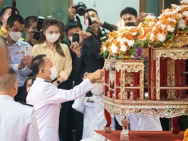 มหาวิทยาลัยพะเยา ร่วม พิธีวันพระบาทสมเด็จพระพุทธยอดฟ้าจุฬาโลกมหาราช  และ วันจักรี 6 เมษายน 2566