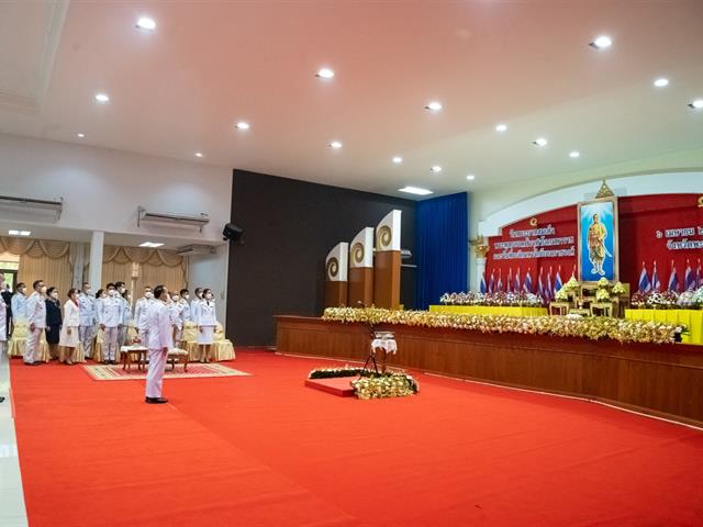 มหาวิทยาลัยพะเยา ร่วม พิธีวันพระบาทสมเด็จพระพุทธยอดฟ้าจุฬาโลกมหาราช  และ วันจักรี 6 เมษายน 2566