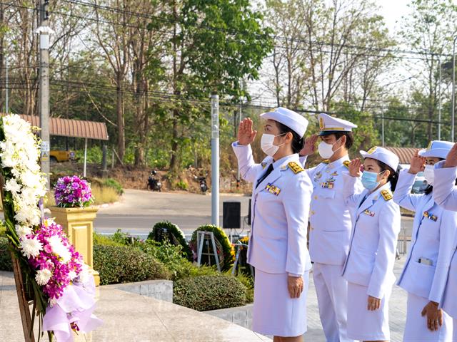 มหาวิทยาลัยพะเยา ร่วมพิธีวันคล้ายวันสวรรคตสมเด็จพระนเรศวรมหาราช  ๒๕ เมษายน ๒๕๖๖