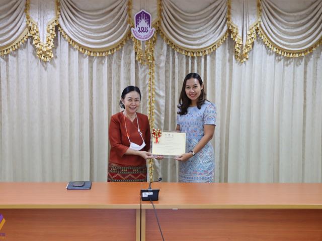 กองแผนงาน ได้รับเกียรติบัตรเชิดชูเกียรติ หน่วยงานต้นแบบโดนเด่น ที่มีผลการประเมินคุณธรรมและความโปร่งใสในการดำเนินงานของหน่วยงานภายในมหาวิทยาลัยพะเยา (UP ITA) ประจำปีงบประมาณ พ.ศ. 2566 ระดับ AA