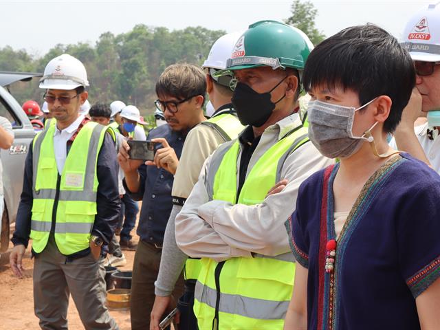 ATTC มพ. จัดกิจกรรมอบรมการทดสอบความหนาแน่นของดินในสนาม สำหรับโครงการก่อสร้างรถไฟทางคู่สายเด่นชัย-เชียงราย-เชียงของ 