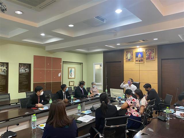 คณะสาธารณสุขศาสตร์ มหาวิทยาลัยพะเยา เข้าร่วมหารือแนวทางการพัฒนาออกแบบหลักสูตรงานวิจัยและบริการวิชาการ ณ กรมควบคุมโรค 