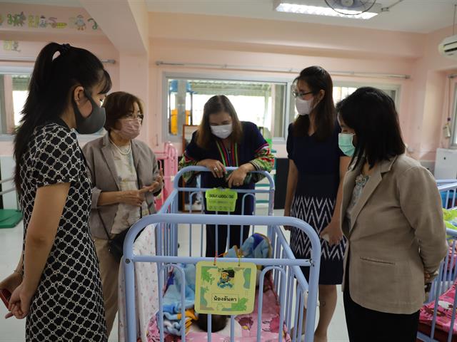  รับการตรวจเยี่ยมติดตามกิจกรรมการพัฒนาต้นแบบศูนย์เด็กเล็ก