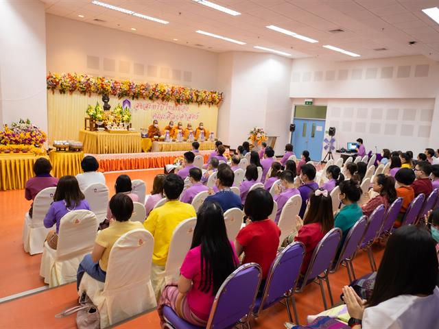 คณะศิลปศาสตร์จัดโครงการทำบุญคณะ สุขสะหรีปี๋ใหม่เมือง ประจำปี 2566