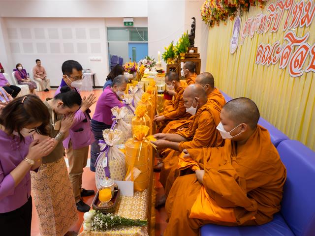 คณะศิลปศาสตร์จัดโครงการทำบุญคณะ สุขสะหรีปี๋ใหม่เมือง ประจำปี 2566