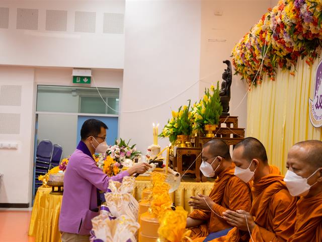 คณะศิลปศาสตร์จัดโครงการทำบุญคณะ สุขสะหรีปี๋ใหม่เมือง ประจำปี 2566