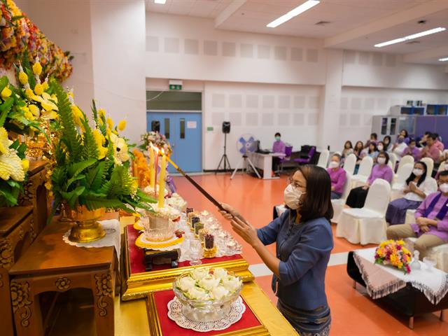 คณะศิลปศาสตร์จัดโครงการทำบุญคณะ สุขสะหรีปี๋ใหม่เมือง ประจำปี 2566