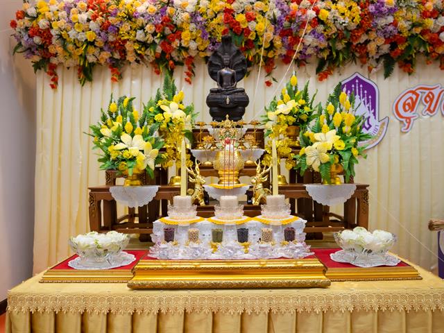 คณะศิลปศาสตร์จัดโครงการทำบุญคณะ สุขสะหรีปี๋ใหม่เมือง ประจำปี 2566
