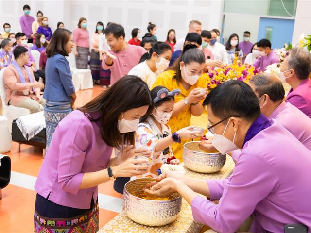 คณะศิลปศาสตร์จัดโครงการทำบุญคณะ สุขสะหรีปี๋ใหม่เมือง ประจำปี 2566