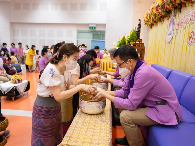 คณะศิลปศาสตร์จัดโครงการทำบุญคณะ สุขสะหรีปี๋ใหม่เมือง ประจำปี 2566
