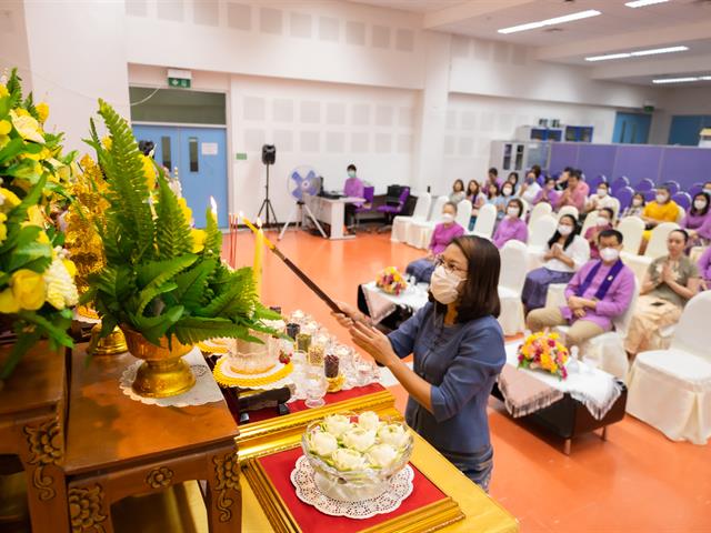คณะศิลปศาสตร์จัดโครงการทำบุญคณะ สุขสะหรีปี๋ใหม่เมือง ประจำปี 2566