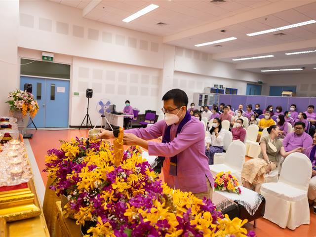 คณะศิลปศาสตร์จัดโครงการทำบุญคณะ สุขสะหรีปี๋ใหม่เมือง ประจำปี 2566