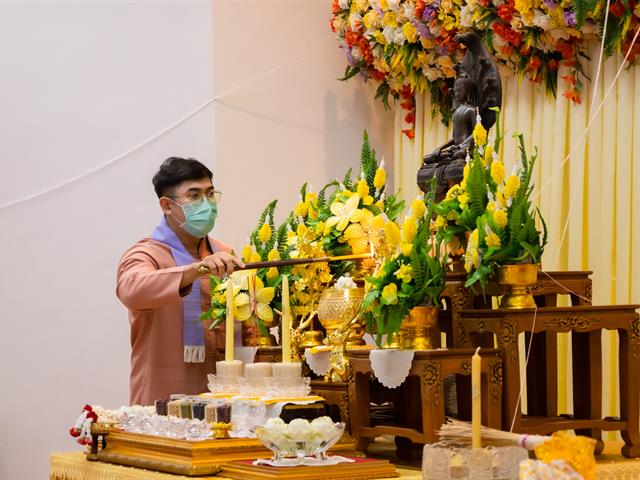 คณะศิลปศาสตร์จัดโครงการทำบุญคณะ สุขสะหรีปี๋ใหม่เมือง ประจำปี 2566