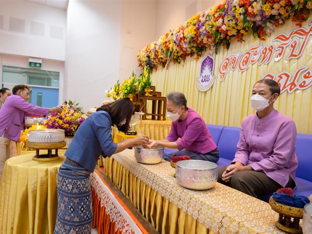 คณะศิลปศาสตร์จัดโครงการทำบุญคณะ สุขสะหรีปี๋ใหม่เมือง ประจำปี 2566