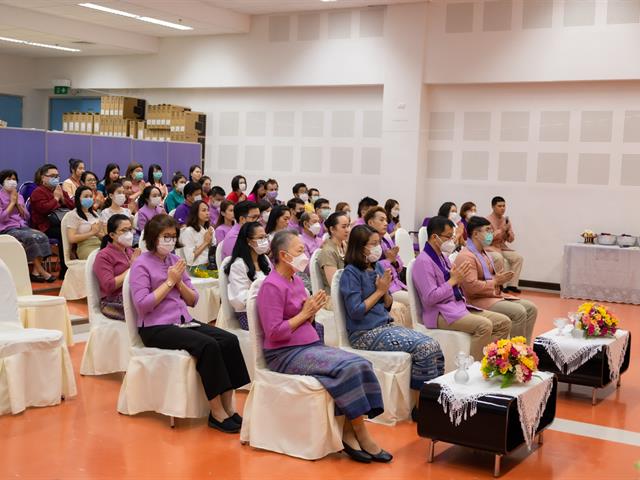 คณะศิลปศาสตร์จัดโครงการทำบุญคณะ สุขสะหรีปี๋ใหม่เมือง ประจำปี 2566