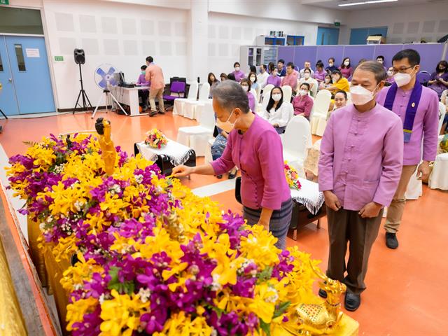 คณะศิลปศาสตร์จัดโครงการทำบุญคณะ สุขสะหรีปี๋ใหม่เมือง ประจำปี 2566