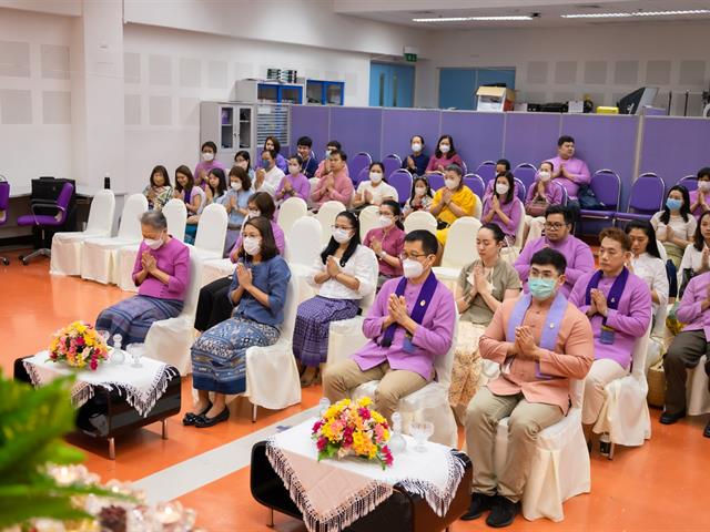 คณะศิลปศาสตร์จัดโครงการทำบุญคณะ สุขสะหรีปี๋ใหม่เมือง ประจำปี 2566