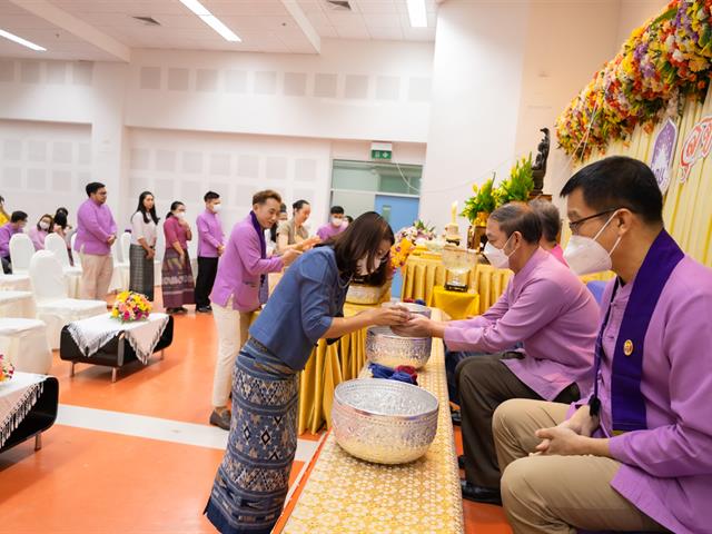 คณะศิลปศาสตร์จัดโครงการทำบุญคณะ สุขสะหรีปี๋ใหม่เมือง ประจำปี 2566