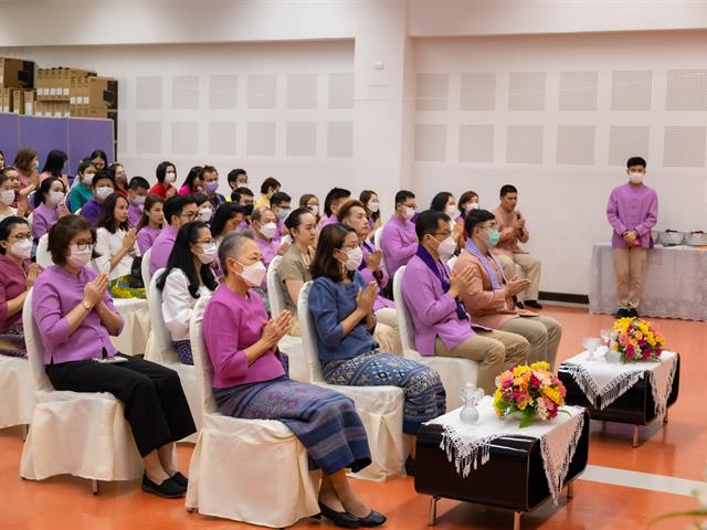 คณะศิลปศาสตร์จัดโครงการทำบุญคณะ สุขสะหรีปี๋ใหม่เมือง ประจำปี 2566
