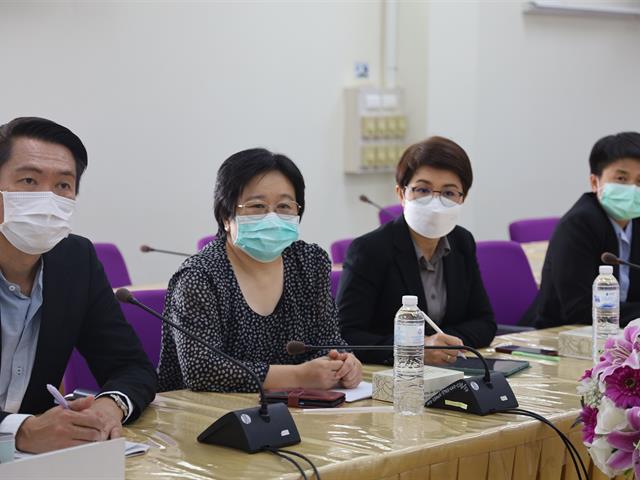 ตัวแทนโรงพยาบาลกรุงเทพเชียงราย เข้าพบผู้บริหารคณะพยาบาลศาสตร์ 