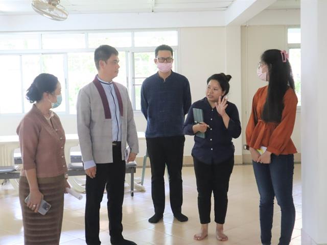 งพื้นที่ตรวจเยี่ยมที่พักอาศัยหอพักนิสิต มหาวิทยาลัยพะเยา(UP DORM)