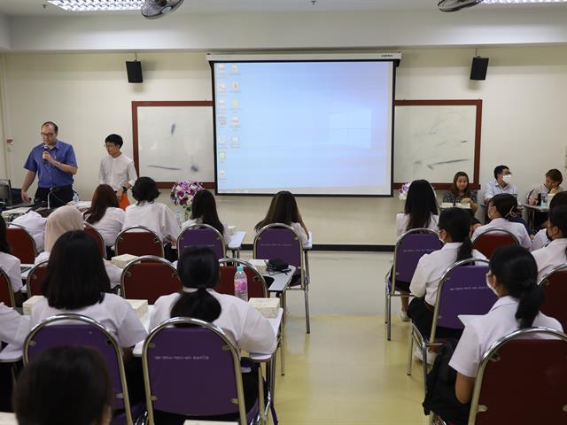 โครงการปฐมนิเทศนิสิตพยาบาลศาสตร์ชั้นปีที่ 1 ประจำปีการศึกษา 2566