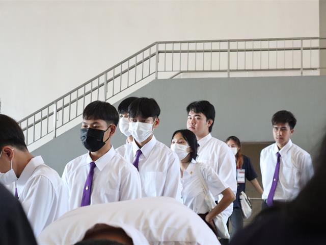 คณะวิศวะฯ ต้อนรับเกียร์ 14 ในโครงการปฐมนิเทศนิสิตใหม่ปีการศึกษา 2566