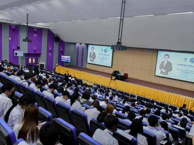 วิทยาลัยการศึกษา ดำเนินโครงการประชุมผู้ปกครองและปฐมนิเทศนิสิตใหม่ ประจำปีการศึกษา 2566