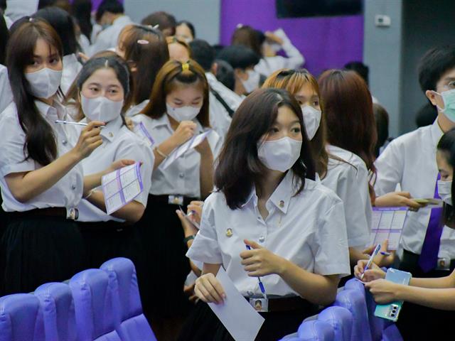 วิทยาลัยการศึกษา ดำเนินโครงการประชุมผู้ปกครองและปฐมนิเทศนิสิตใหม่ ประจำปีการศึกษา 2566