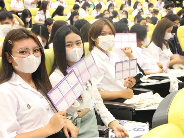 คณะสาธารณสุขศาสตร์ จัดกิจกรรมปฐมนิเทศนิสิตใหม่ และการประชุมผู้ปกครอง ประจำปีการศึกษา 2566 ต้อนรับเข้าสู่ครอบครัว "สาสุข
