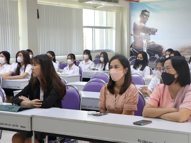 คณะสาธารณสุขศาสตร์ จัดกิจกรรม "นิสิตใหม่ ประจำปีการศึกษา 2566 พบหลักสูตร" 
