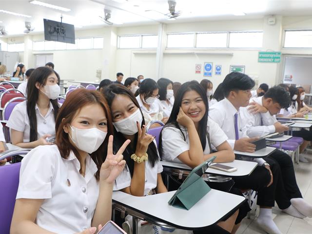 คณะสาธารณสุขศาสตร์ จัดกิจกรรม "นิสิตใหม่ ประจำปีการศึกษา 2566 พบหลักสูตร" 