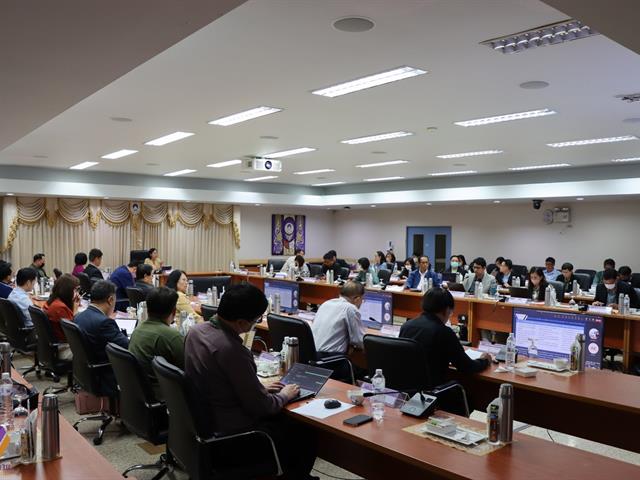 กองแผนงาน จัดประชุมคณะกรรมการดำเนินงานบริหารความเสี่ยง การควบคุมภายใน และความโปร่งใสฯ ครั้งที่ 9 (2/2566) เพื่อพิจารณาการดำเนินงานด้านการบริหารความเสี่ยง การควบคุมภายใน และความโปร่งใส รอบ 6 เดือน ประจำปีงบประมาณ พ.ศ. 2566