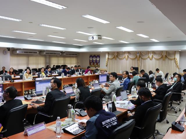 กองแผนงาน จัดประชุมคณะกรรมการดำเนินงานบริหารความเสี่ยง การควบคุมภายใน และความโปร่งใสฯ ครั้งที่ 9 (2/2566) เพื่อพิจารณาการดำเนินงานด้านการบริหารความเสี่ยง การควบคุมภายใน และความโปร่งใส รอบ 6 เดือน ประจำปีงบประมาณ พ.ศ. 2566