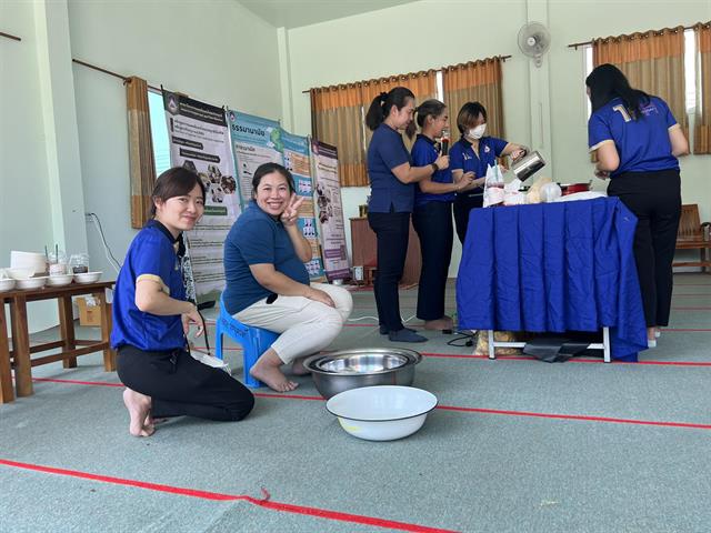 หลักสูตรการแพทย์แผนไทยประยุกต์บัณฑิต จัดกิจกรรมโครงการอบรมความรู้เชิงปฏิบัติการการบูรณาการแพทย์แผนไทย